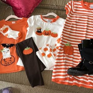 Gymboree lot pants size 7, everything else size 8. boots 13 like new